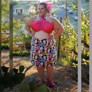 Día de los Muertos skirt by AnnaFesta 3X